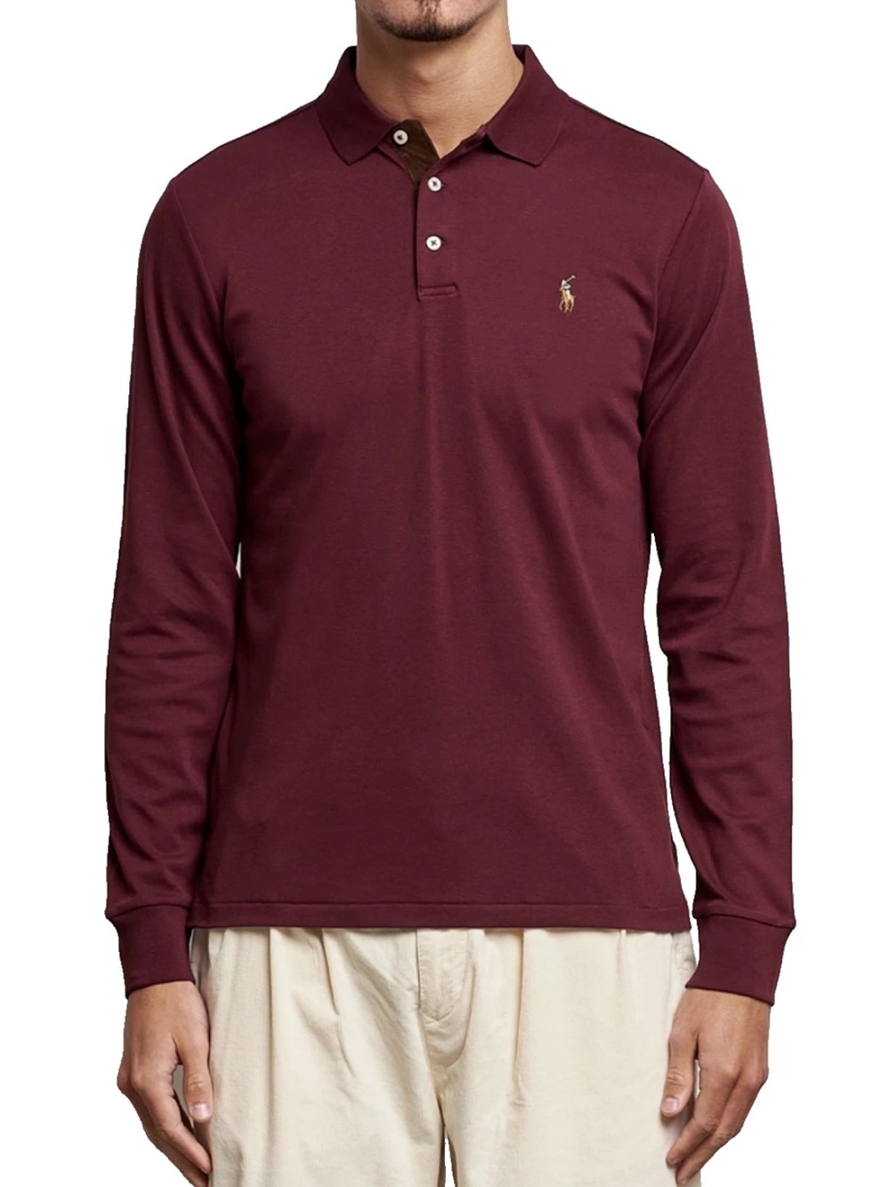 POLO RALPH LAUREN LUXURY PIMA COTTON Polo Shirt Tee Polo Shirt Pony Tee XL